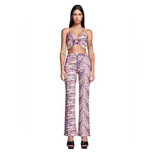 I am gia kiki zebra pants